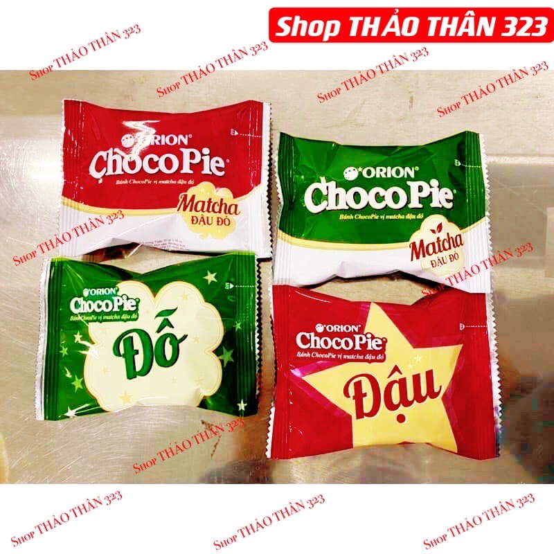 Bánh ChocoPie Matcha Đậu Đỏ (12 gói) 360g