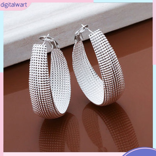 Đôi hoa tai hình tròn thời trang Hàn Quốc sành điệu cho nữ