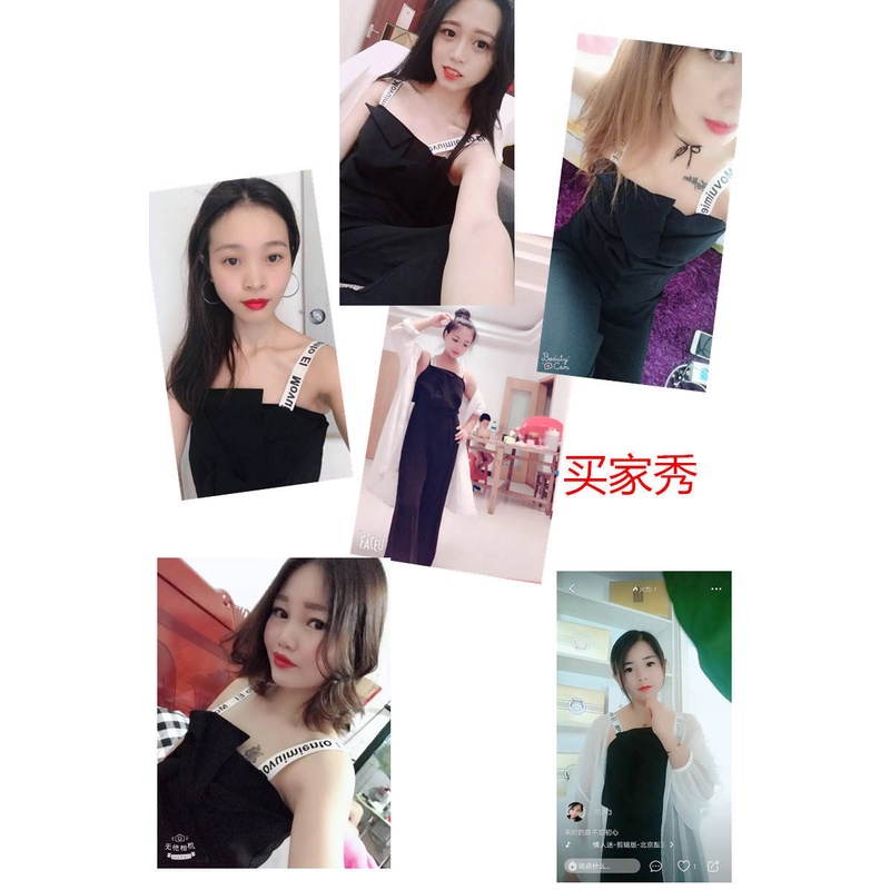 Áo liền quần hai dây ống rộng eo thon gọn thời trang xuân hè 2021 cho nữ