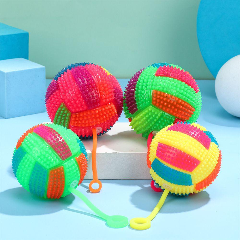 Bóng Chuyền Có Đèn LED Phát Sáng Bền Bỉ Làm Sạch Răng Cho Thú Cưng