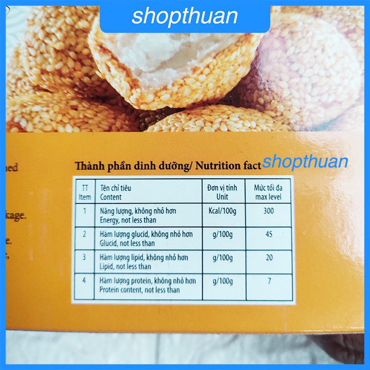 Bánh mè láo Tân Huê Viên 200g hộp giấy, đóng gói riêng từng cái