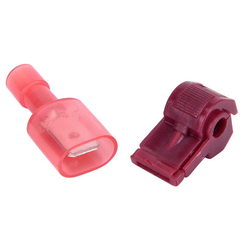 [springeven] Bộ 60 Đầu Nối Dây Điện Cách Điện Nhanh Chữ T-Tap / Female