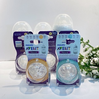 Núm ty Bình sữa Avent cổ rộng
