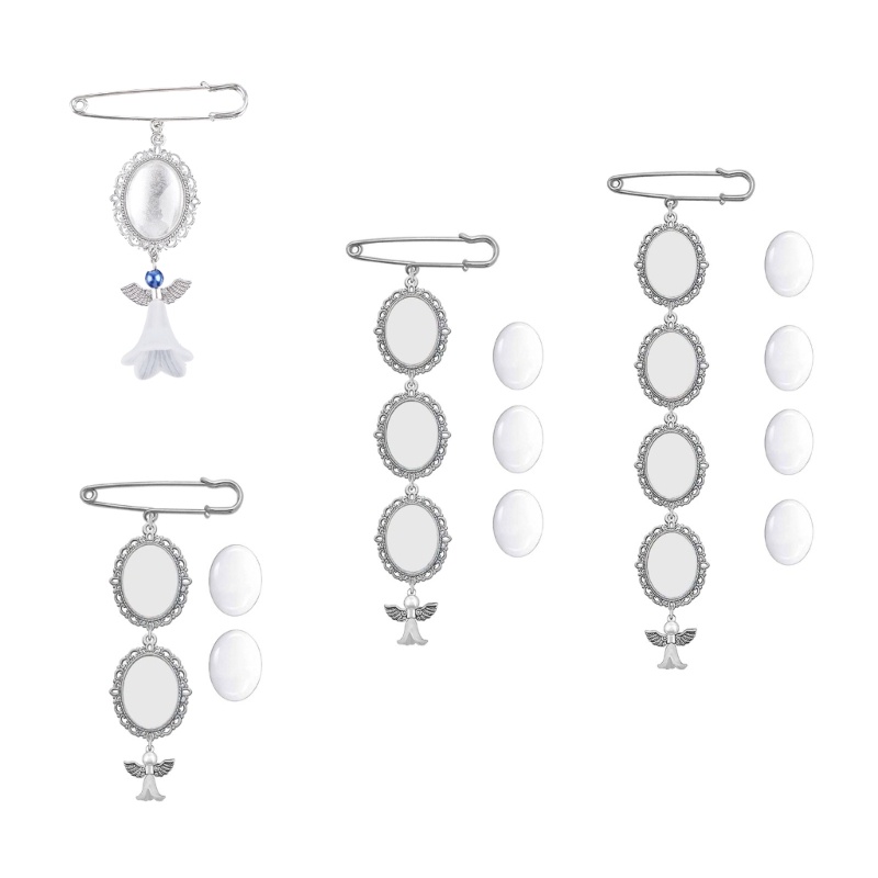 Ghim Cài Áo Hình Thiên Thần / Chú Rể / Bó Hoa Kỷ Niệm Giữ Kỉ Niệm Cho Mẹ / Bé