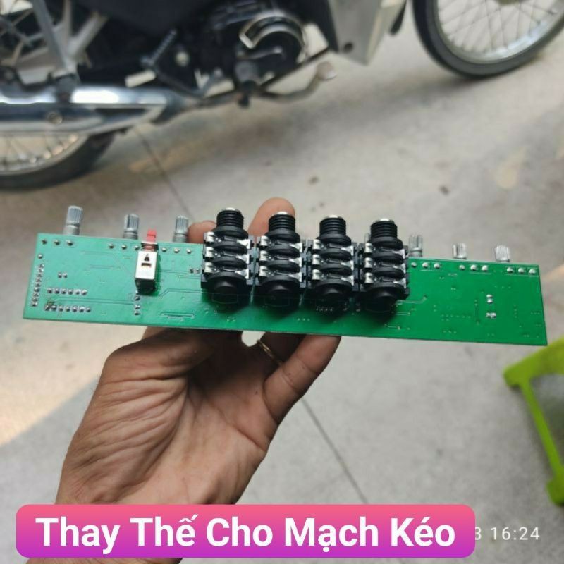 Mạch Âm Sắc Echo Loa Kéo IC 65831 Thay Thế Cho Bo Mạch Loa Kéo T20 T21 - Linh Kiện Điện Tử Lắp Ráp Loa Kéo Hát Karaoke