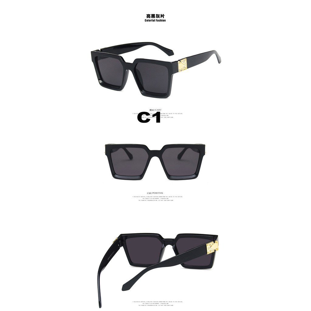 Kính mát gọng kim loại thời trang dành cho nữ