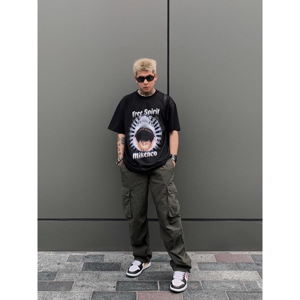 Áo phông ngắn tay MIKENCO unisex FREE SPIRIT