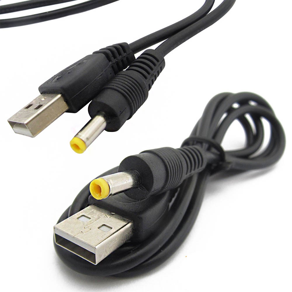 Dây Cáp Sạc Chuyển Đổi 5V Usb Sang Dc 4.0X1.7Mm 1.2M 4.0 Dành Cho Sony Psp