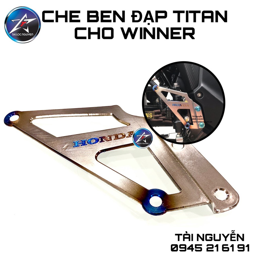 [SALE] CHE BEN ĐẠP TITANIUM CHO HONDA WINNER - WINNER X - SONIC
