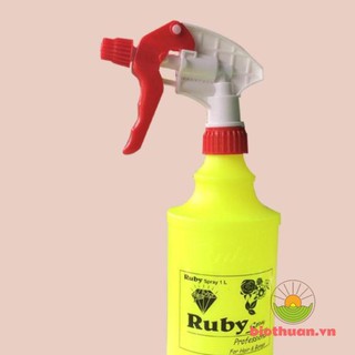 Bình tưới cây phun sương - 1 lít ruby