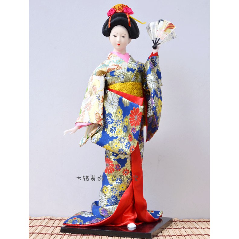 Búp Bê Geisha Nhật Bản 40cm Trang Trí Nhà Cửa / Nhà Hàng