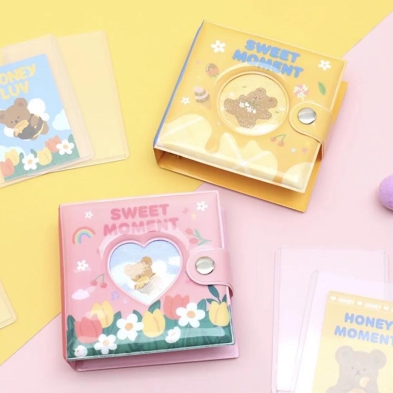 Mini binder daiso Hàn đựng card/hình ảnh