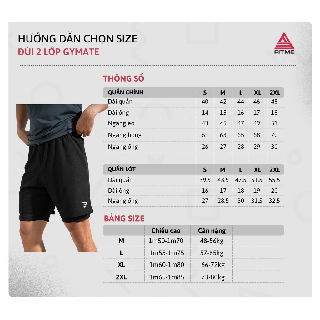 Bộ quần áo thể thao sát nách Fitme chất liệu thun co giãn 4 chiều nam tính chuyên tập gym, chạy bộ, bóng rổ