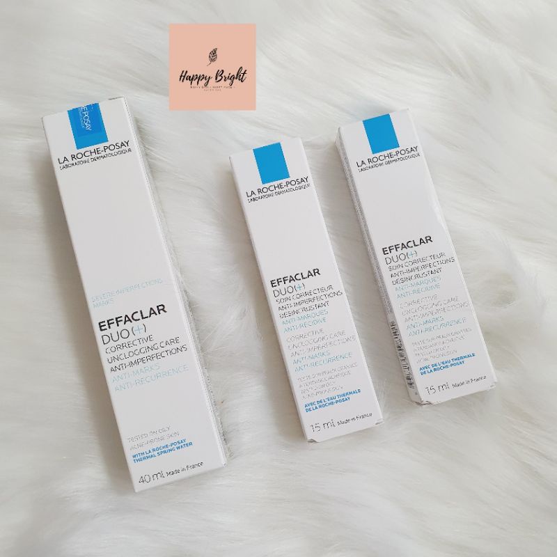 (date 2024) Kem Giảm Mụn DOU+ La Roche-Posay ngừa thâm, thông thoáng lỗ chân lông La Roche-Posay Effaclar Duo+