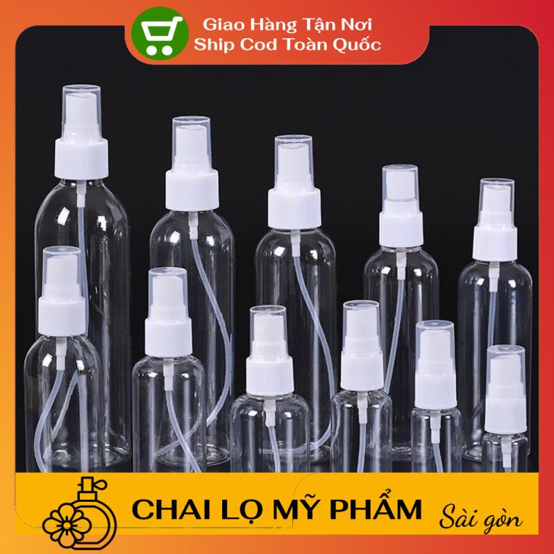 Chai Xịt Phun Sương ❤ SIÊU RẺ ❤ Chai nhựa pet xịt phun sương 20ml,30ml chiết nước hoa , phụ kiện du lịch