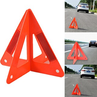 Biển Báo An Toàn Hình Tam Giác Bằng PVC Phản Quang Chuyên Dùng Cho Xe Hơi