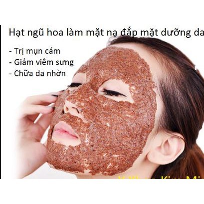 100Gr Ngũ hoa hạt LOẠI 1 nguyên chất, làm mát da, giúp đẩy còi mụn, làm mờ vết thâm nám , tàn nhang...