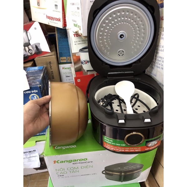 Nồi cơm điện cao tần Kangaroo 1.8 lít KG599N-HÀNG CHÍNH HÃNG CÓ BẢO HÀNH HÃNG 100%