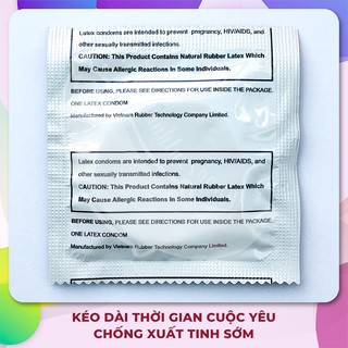 [GÓI LẺ] Bao cao su UP 4 in love
