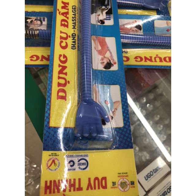 Cây gậy dụng cụ đấm và gãi lưng masage matxa lưng đầu tròn Duy Thành