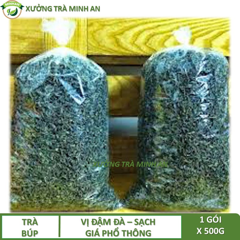 500g trà bắc thái nguyên chè búp xanh Tân Cương bình dân phổ thông - vị đậm xanh sạch ngon cánh chè đẹp - xưởng Minh An