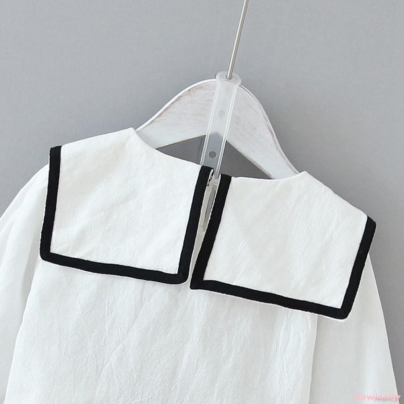 Sale 70% Áo tay loe dài thắt nơ xinh xắn cho bé gái, XXL Giá gốc 133,000 đ - 62A72-5