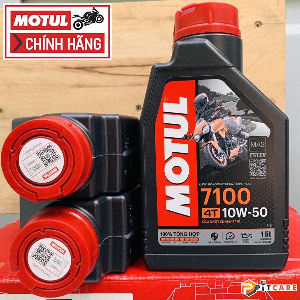 Nhớt Xe Số Cao Cấp Motul 7100 4T 10W50 Có Chiết Lẻ