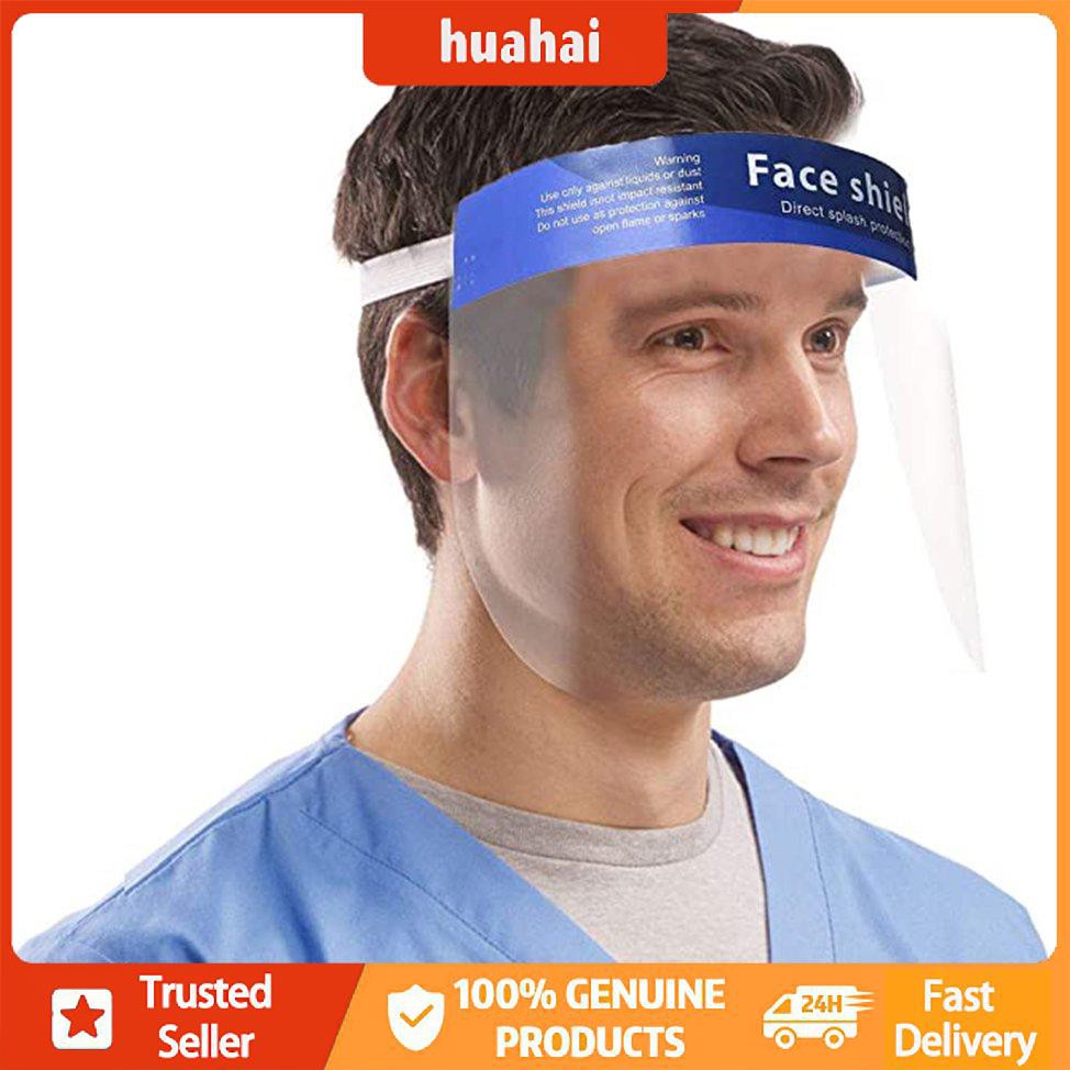 Face Shield Mặt nạ cách ly bảo vệ ngoài trời Mặt nạ có thể tái sử dụng Che chống chóng mặt