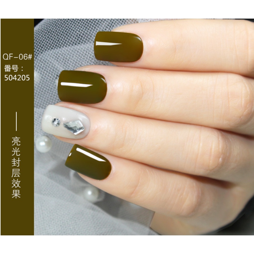 Sơn Gel AS Màu Xanh Bơ Mã QF 15ml Chính Hãng