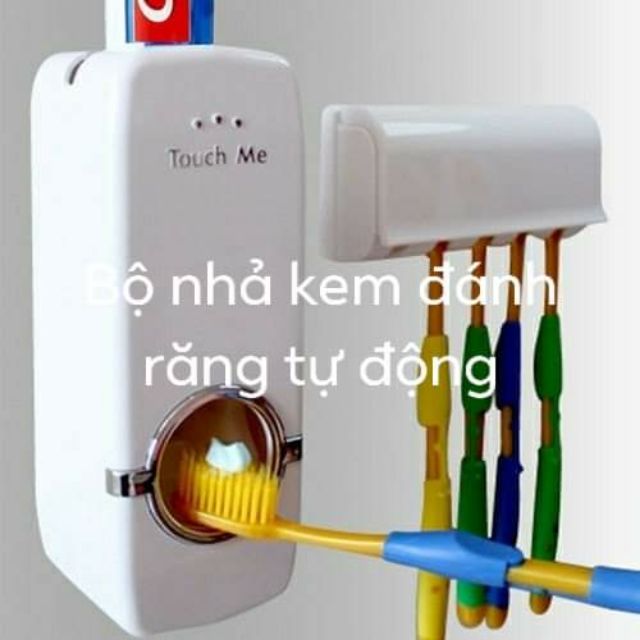 Bộ nhả kem đánh răng touch me