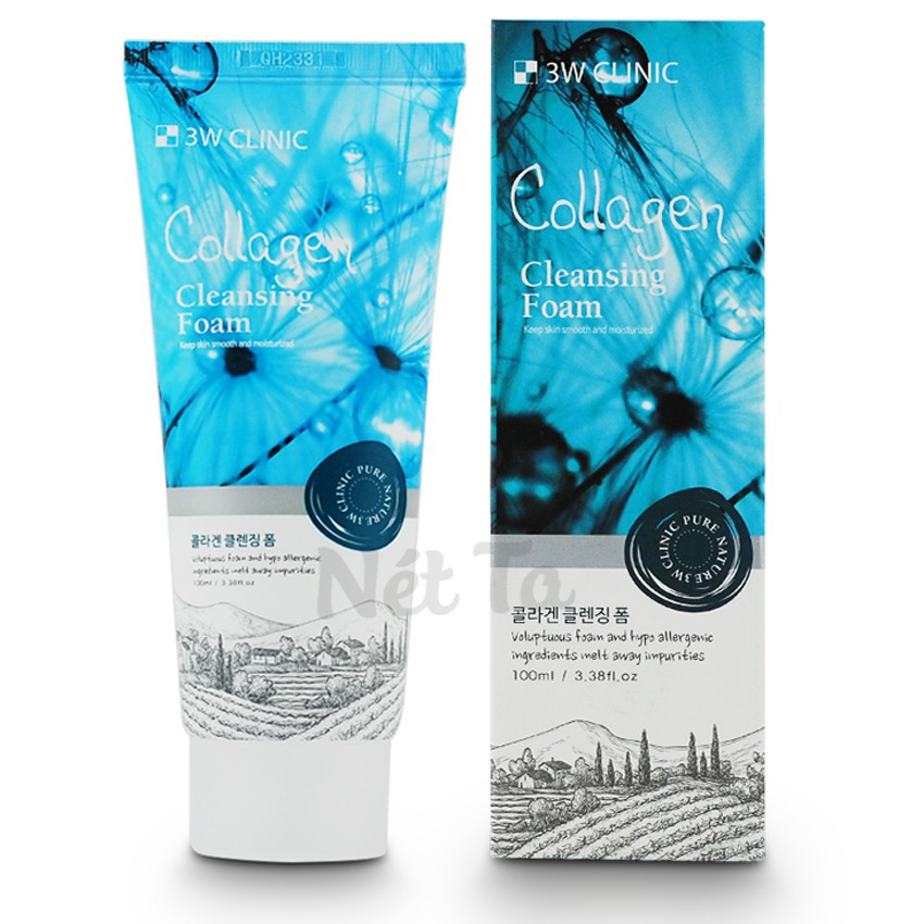 Sữa rửa mặt 3W Clinic Collagen 100ml | BigBuy360 - bigbuy360.vn