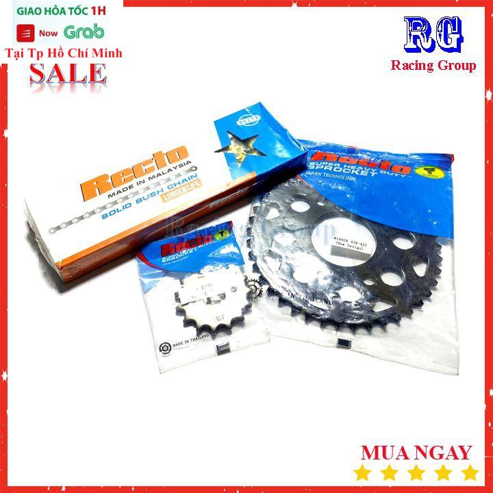 Bộ Nhông Sên Dĩa Recto Dành Cho Exciter/Winner