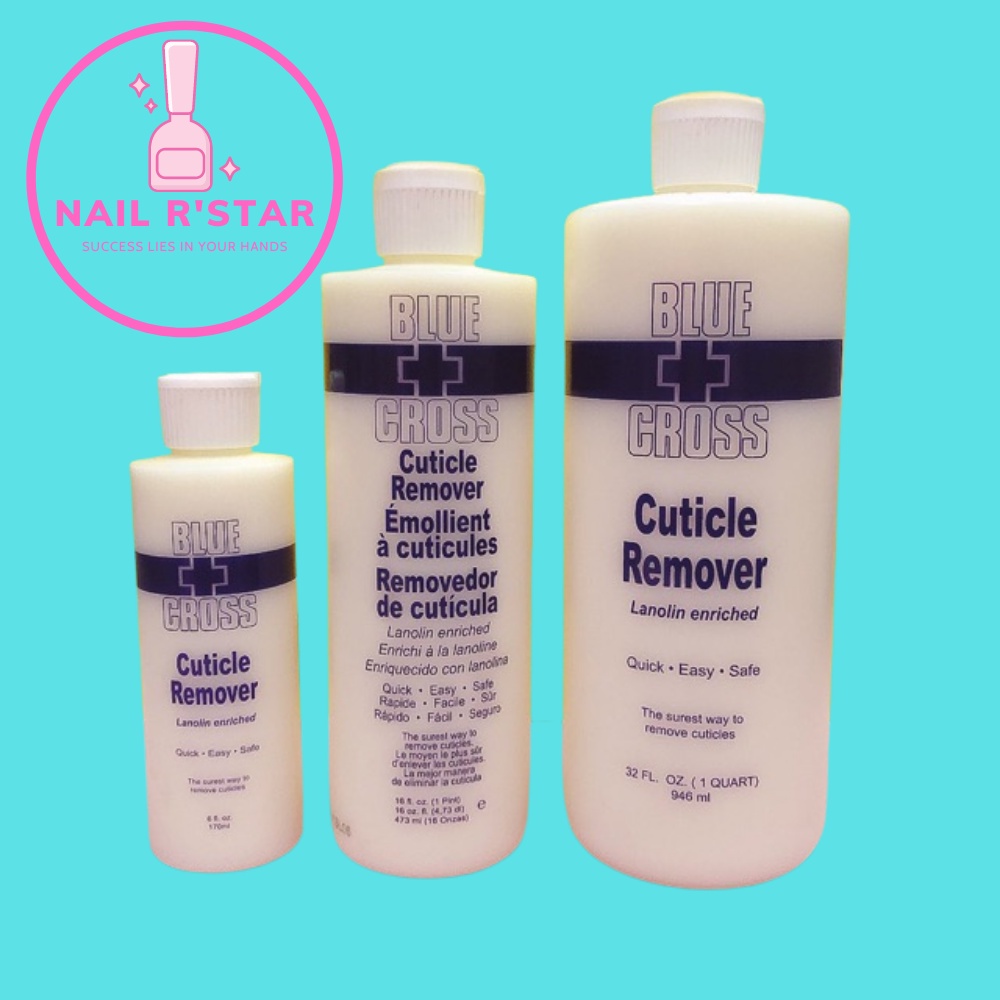 Nước làm mềm da nail Blue Cross chính hãng nhập khẩu từ Mỹ - không cần ngâm nước  NAIL R’STAR