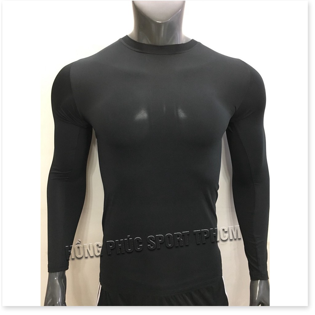 Áo giữ nhiệt nam, áo body tay dai the thao nam