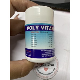 THUỐC BỔ CHO CHÓ MÈO POLY VITAMIN