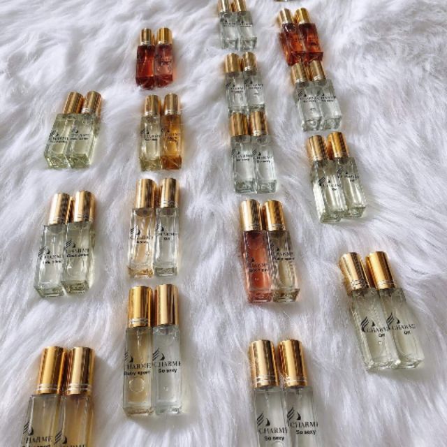 Ống test nước hoa 10ml Charme King - Charme Queen - My Love  - Enternity