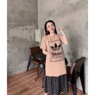 VÁY ĐUÔI CÁ A.DI.das đuôi chấm bi