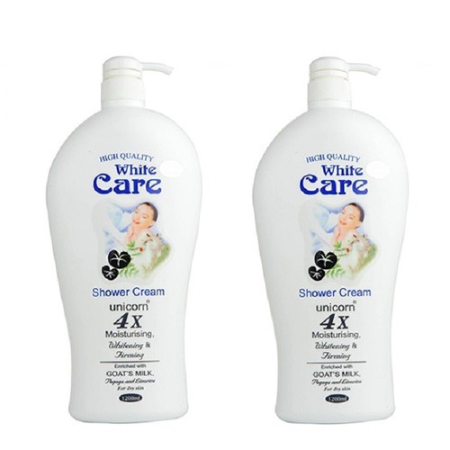 🔰 [ CHẤT LƯỢNG ] Sữa Tắm Dê White Care 9x 1200ml ✅