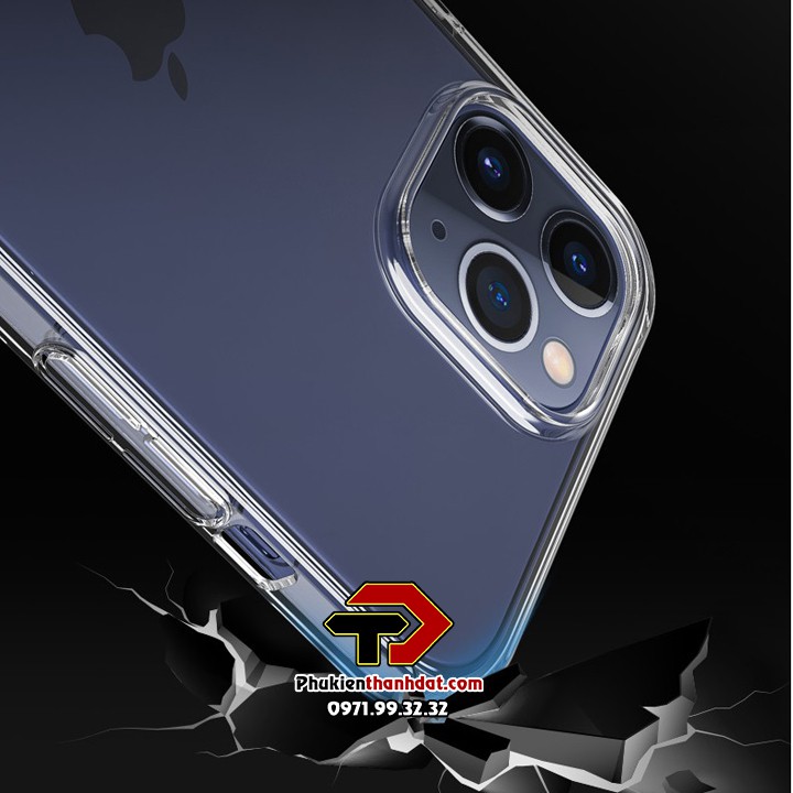 Ốp lưng trong suốt iPhone 12 Pro Max chính hãng Memumi