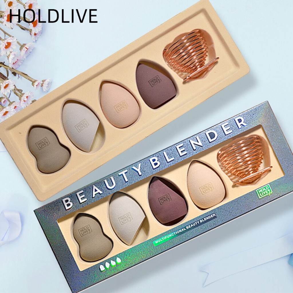 Set Mút Tán Kem Nền HOLD LIVE BEAUTY BLENDER Chính Hãng Nội Địa Trung