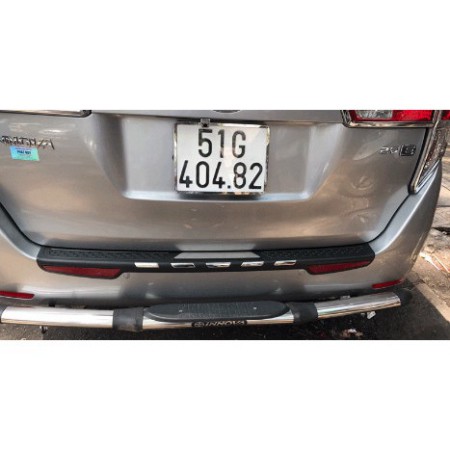 Ốp Chống Trầy Cốp Ngoài Xe Toyota Fortuner 2017-2021, chất liệu Nhựa cao cấp