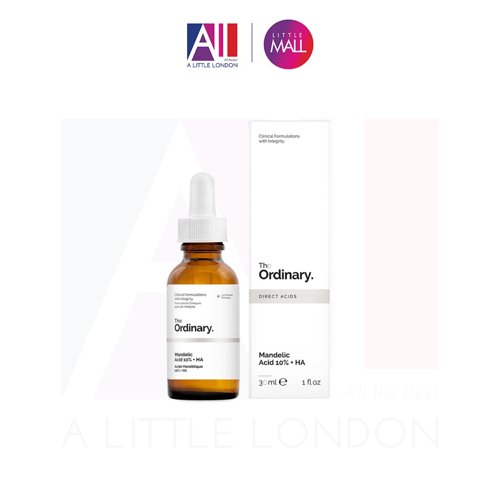 [TOP 1 SHOPEE] Tinh chất tẩy tế bào chết AHA The Ordinary Mandelic Acid 10% + HA 30ml (Bill Anh)