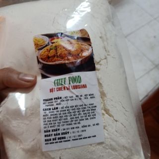 Bột chiên gà Chef food   hay còn gọi  là bột chiên gà louisiana.bột có màu hanh vàng, mùi thơm, có thời hạn sử dụng dài.