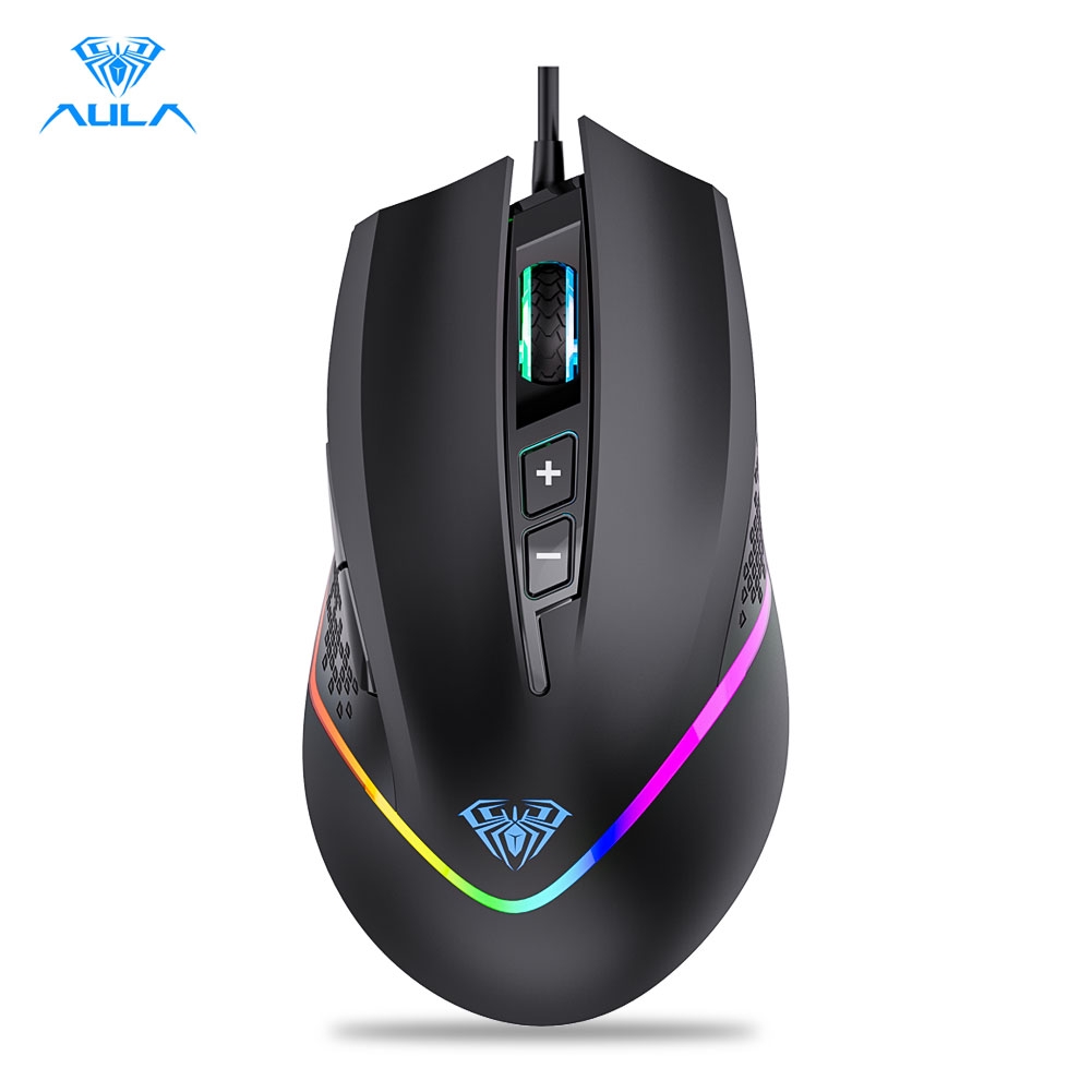 Chuột máy tính AULA F805 6 DPI hỗ trợ Macro chuyên dụng để chơi game