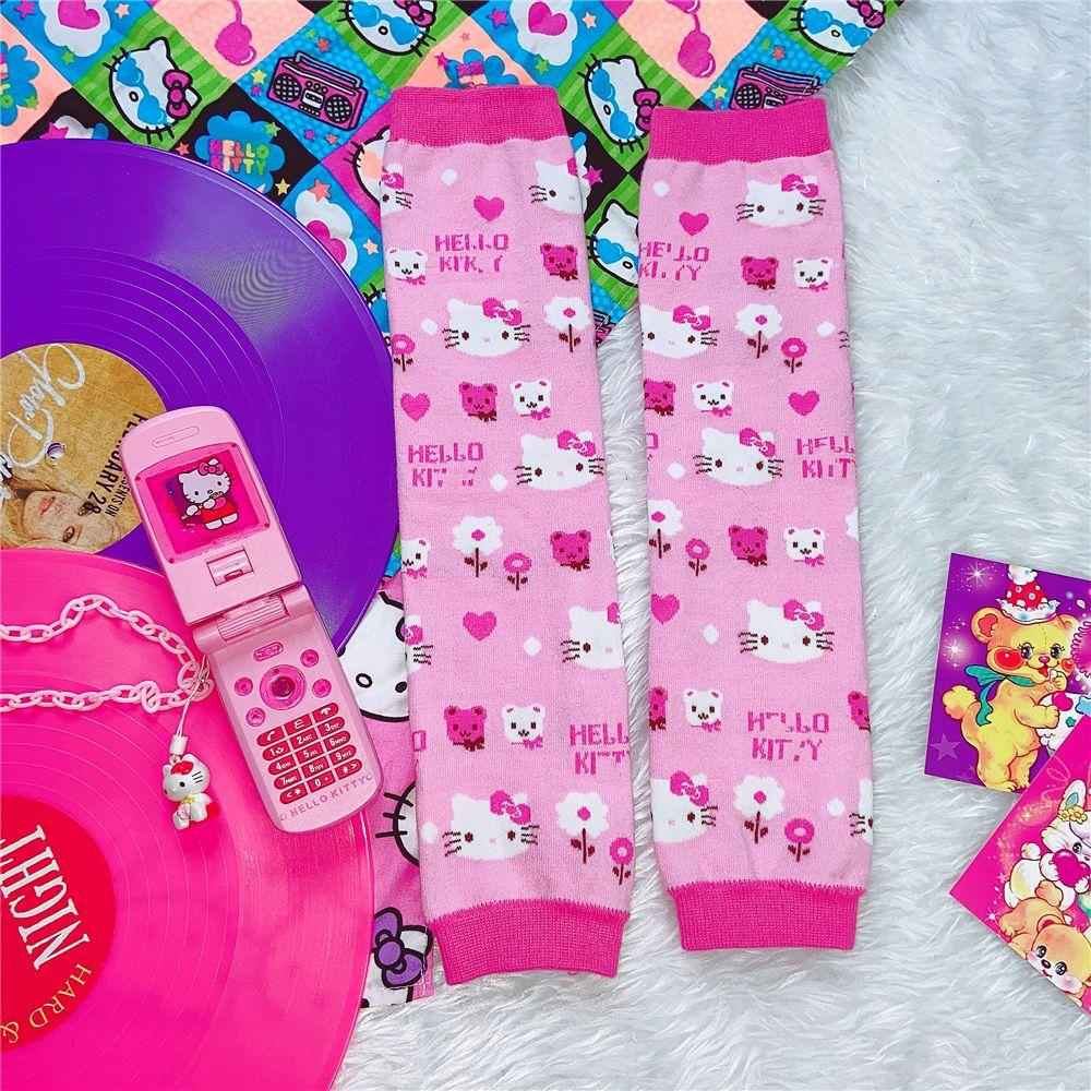 MOCHO Găng Cánh Tay Mềm Mại Chống Bẩn Giữ Ấm Mùa Thu Đông Phong Cách Lolita Cho Nữ