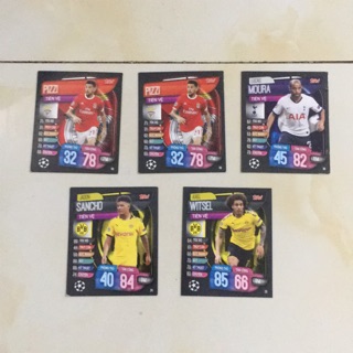 Thẻ Match Attax 19/20 Poca (Midfielders)