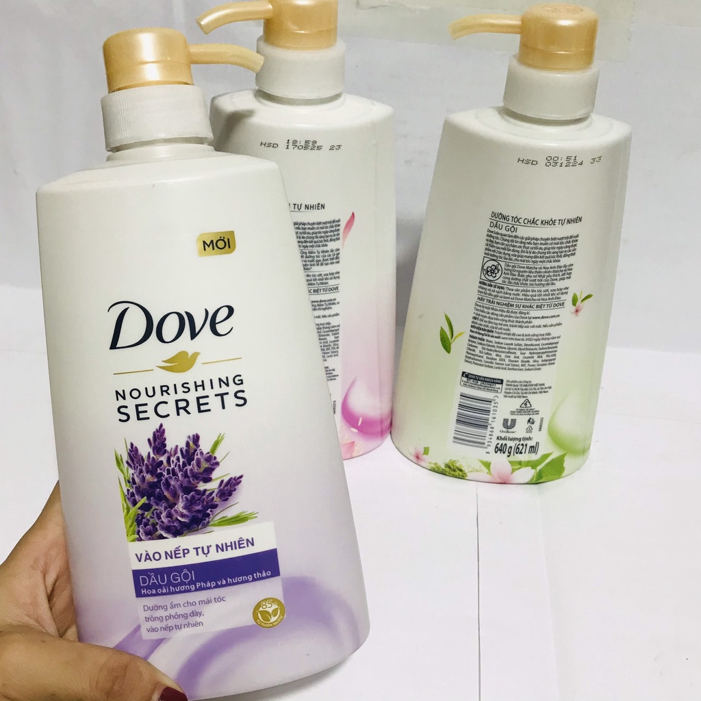 Dầu gội Dove Hương Hoa - Phục Hồi Hư Tổn 640g
