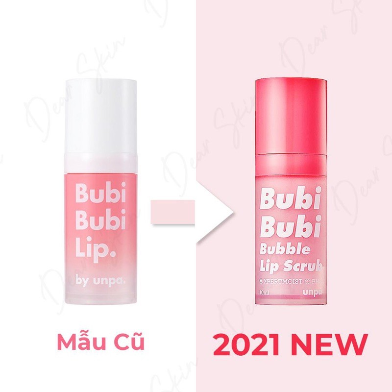 TẨY TẾ BÀO CHẾT MÔI SỦI BỌT BUBI BUBI LIP SCRUB