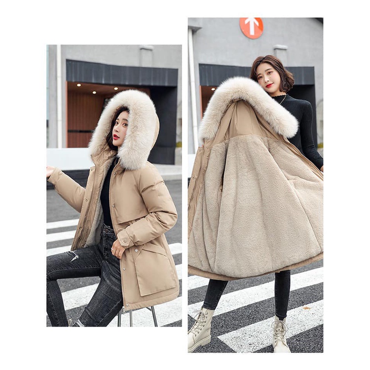 Áo Phao Parka Túi Hộp Màu Nâu Tây Sang Chảnho | BigBuy360 - bigbuy360.vn