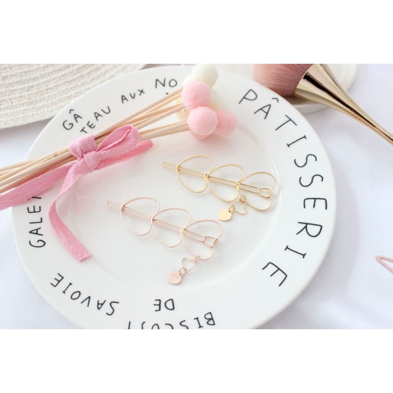 Kẹp Tóc Đồng Hình Học Đơn Giản Lukith M14